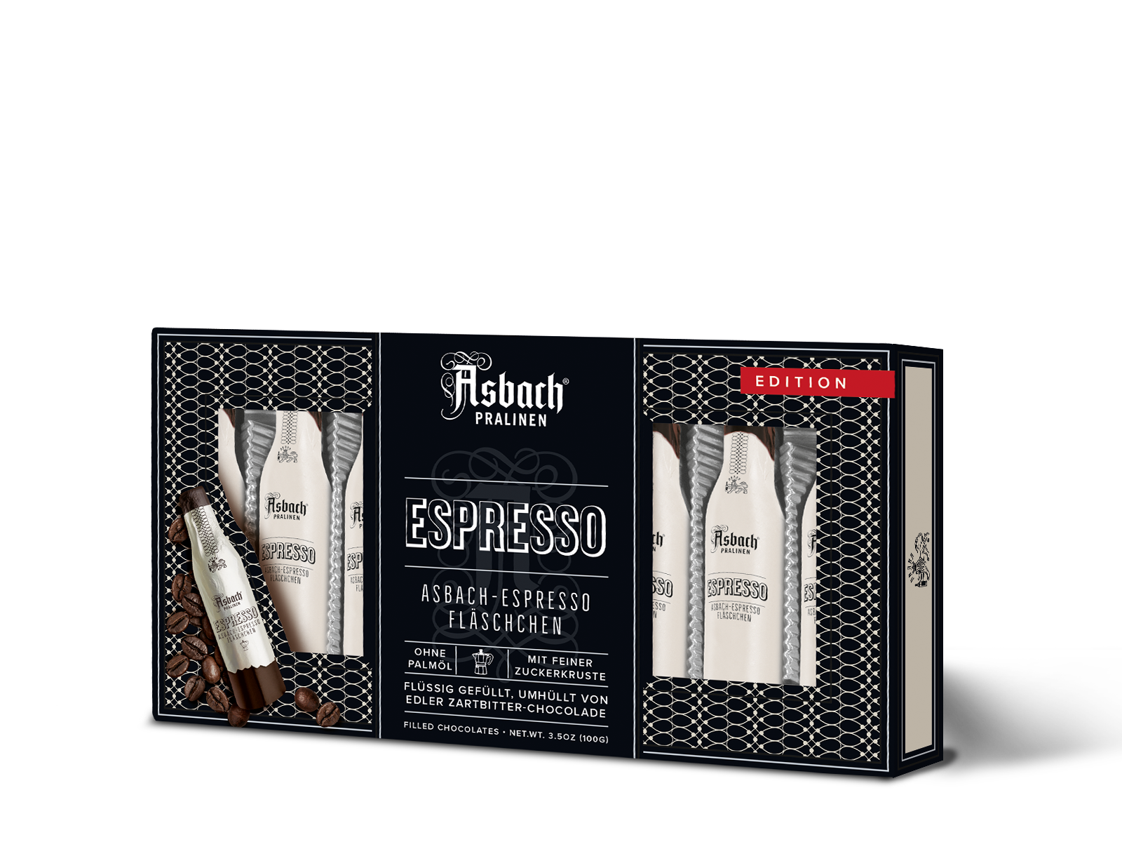 Asbach-Espresso Fläschchen Zartbitter